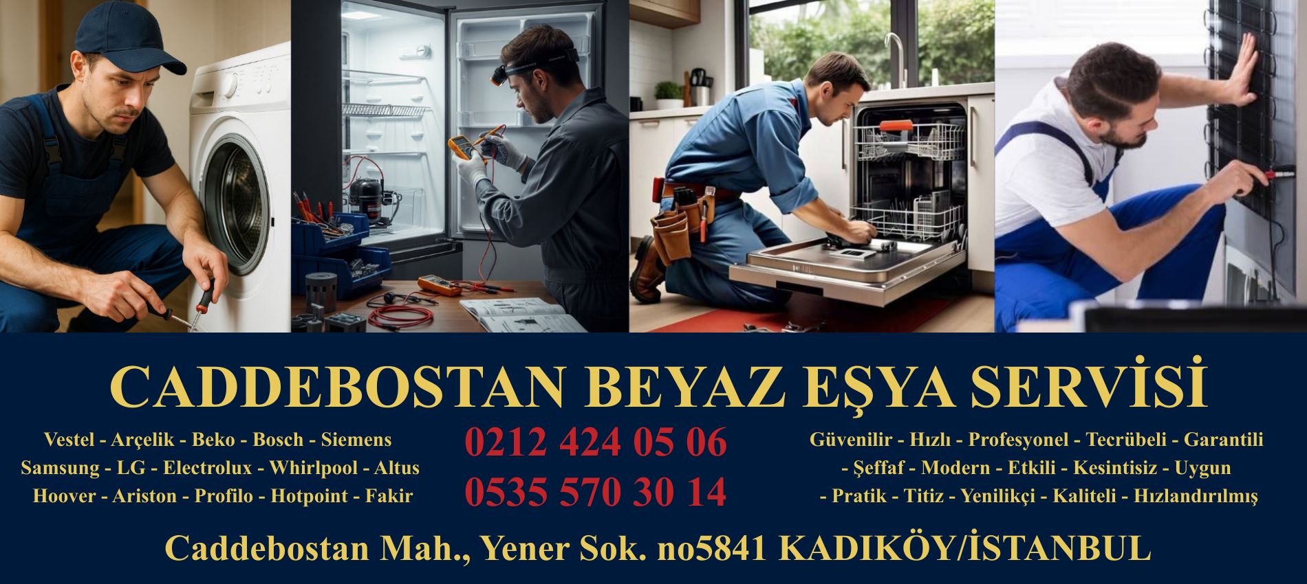 Caddebostan Beyaz Eşya Servisi